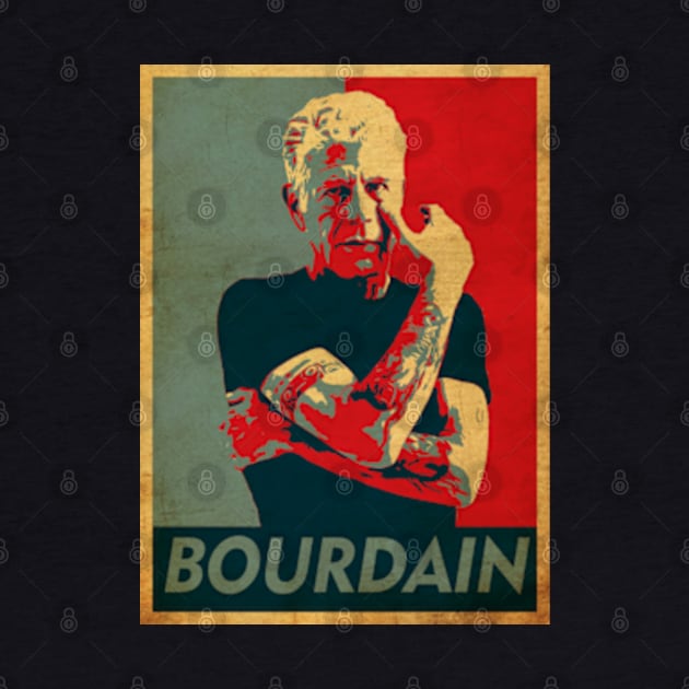 Anthony Bourdain by Teling Balak